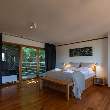 Hoch Ueber Dem Taubertal Mit Fantastischem Weitblick, Dachterrasse, 2000m2 Grossem Grundstueck Und Kamin Tatil Evi *