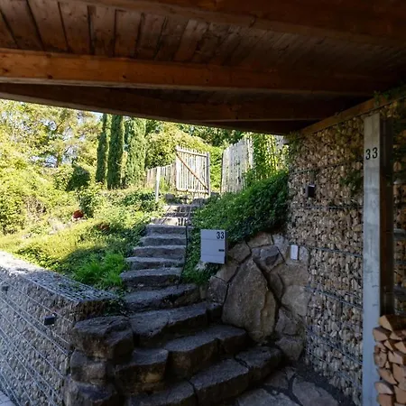 Prázdninový dům Hoch Ueber Dem Taubertal Mit Fantastischem Weitblick, Dachterrasse, 2000m2 Grossem Grundstueck Und Kamin *